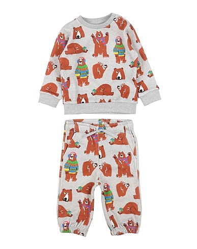 STELLA McCARTNEY KIDS Baby co-ord  Light grey 100% Cotton, Elastane