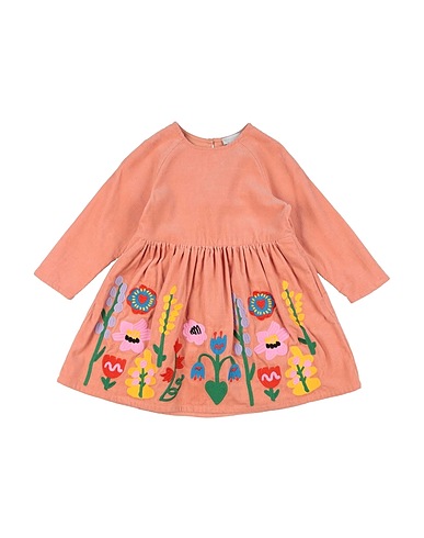 STELLA McCARTNEY KIDS Robe Saumon 100% Coton, Polyester