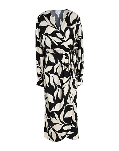 & OTHER STORIES Midi dress Black 100% Lyocell