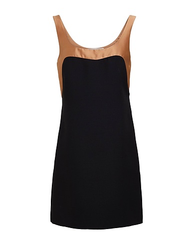 VALENTINO GARAVANI Sheath dress Black 65% Virgin Wool, 35% Silk, Polyester