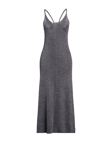 TORY BURCH Long dress Purple 57% Polyester, 26% Metal, 17% Polyamide