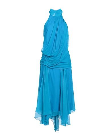 ALBERTA FERRETTI Long dress Azure 100% Silk