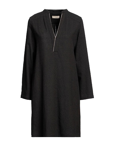 MOMONÍ Short dress Lead 100% Virgin Wool