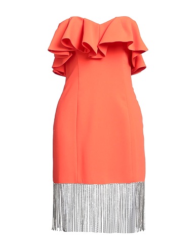 FORTE DEI MARMI COUTURE Short dress Orange 100% Polyester