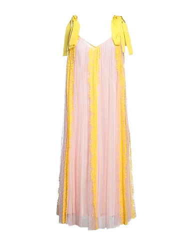REDValentino Midi dress Yellow 100% Polyester