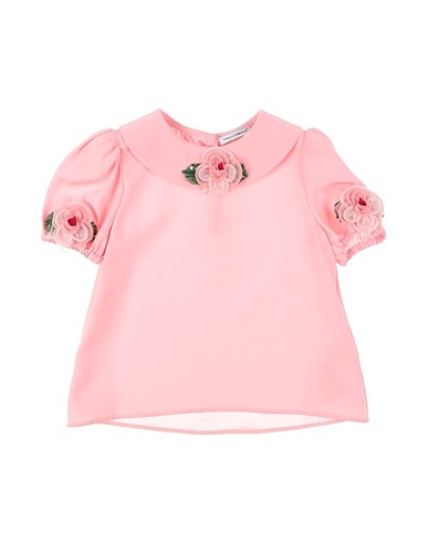 DOLCE&GABBANA Top Pink 100% Silk, Polyester