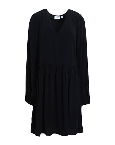 VILA Short dress 51% Livaeco by Birla Cellulose™, 49% Viscose