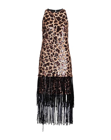 PINKO Midi dress Camel 100% Polyamide