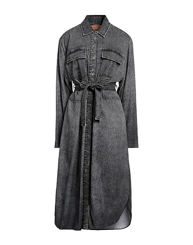 DIESEL Denim dress Lead 100% Rayon, Cotton