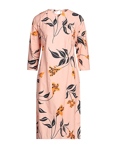 MARNI Midi dress ROSA CHIARO 100% Cotton