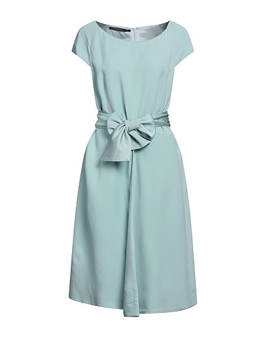 BOTONDI COUTURE Midi dress Turquoise 79% Acetate, 21% Viscose