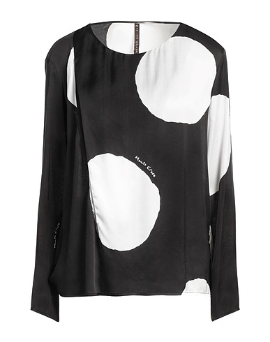 MANILA GRACE Top Black 100% Viscose