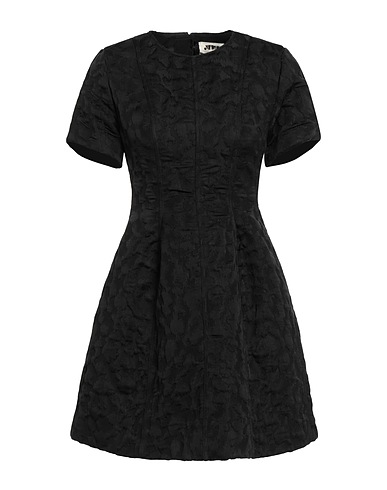 MAISON RABIH KAYROUZ Short dress Black 45% Acrylic, 20% Wool, 18% Acetate, 13% Polyester, 4% Polyamide