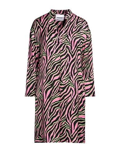 BRAND UNIQUE Kurzes Kleid Rosa 65% Viskose, 35% Seide