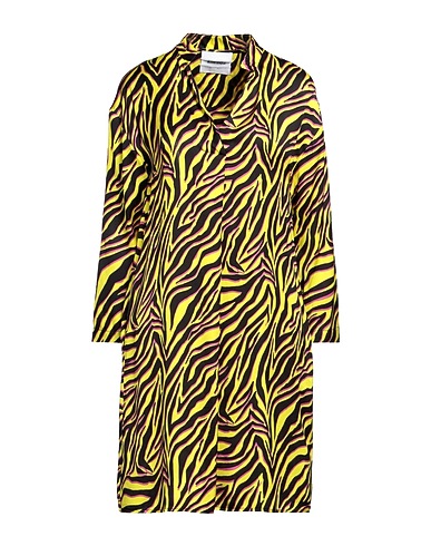 BRAND UNIQUE Short dress Black 65% Viscose, 35% Silk