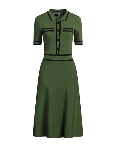 KARL LAGERFELD Robe mi-longue S SLV KNIT DRESS
54% Viscose, 46% Nylon