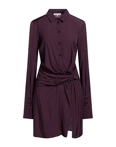 PATRIZIA PEPE Short dress Dark purple 100% Viscose