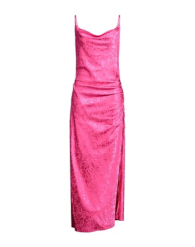 P.A.R.O.S.H. Long dress Fuchsia 64% Viscose, 34% Polyester, 2% Elastane