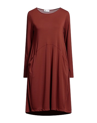 DIANA GALLESI Midi dress Brown 100% Polyester