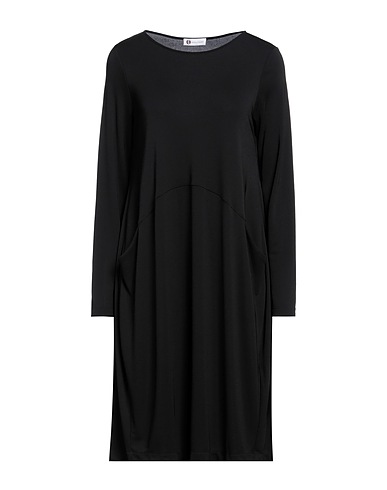 DIANA GALLESI Midi-Kleid Schwarz 100% Polyester