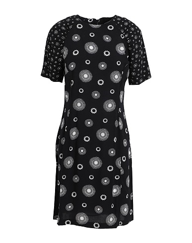 DESIGUAL Sheath dress Black 100% Viscose