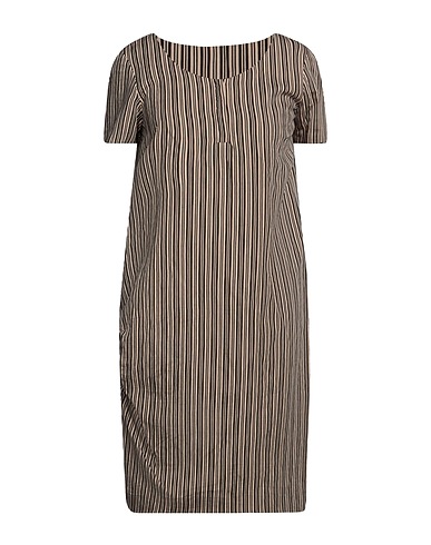 MANILA GRACE Midi dress Sand 88% Viscose, 12% Polyester