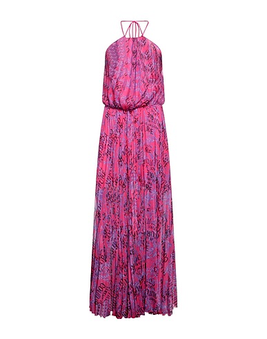 VERSACE JEANS COUTURE Long dress Magenta 100% Polyester
