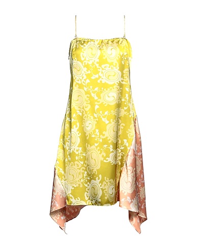 DSQUARED2 Kurzes Kleid Säuregrün 100% Polyester