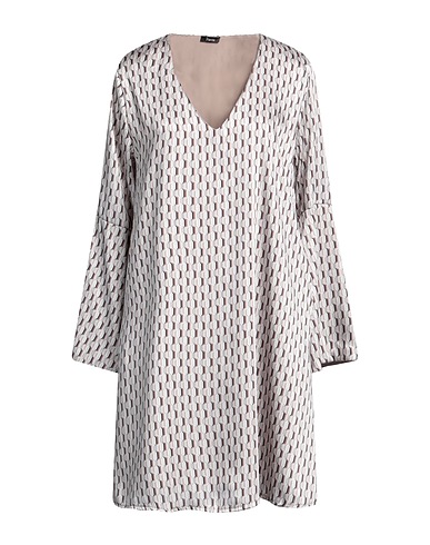 HANITA Vestito corto Grigio chiaro 100% Poliestere