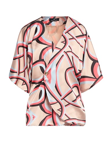 MONIQUE GARÇONNE Camicie  e bluse fantasia Cipria 100% Poliestere
