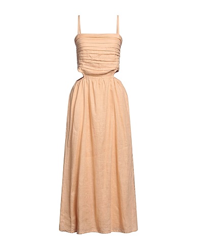 FAITHFULL Long dress Sand 100% Linen
