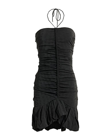ISABEL MARANT Short dress Black 71% Viscose, 23% Silk, 6% Elastane