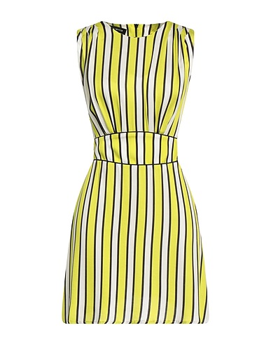 FRANKIE MORELLO Short dress Lime green 100% Viscose