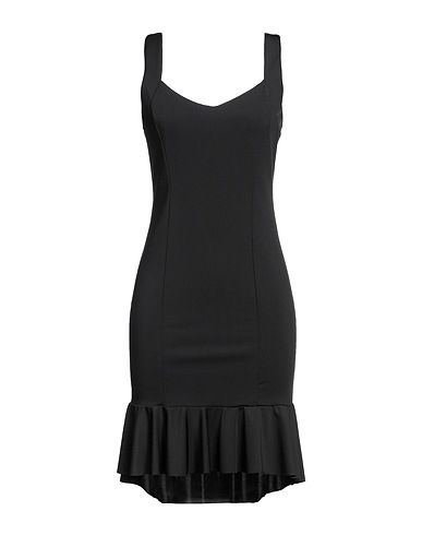 HANITA Vestito corto Nero 96% Poliestere, 4% Elastan