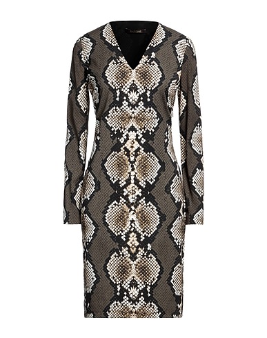 ROBERTO CAVALLI Midi dress 97% Viscose, 3% Elastane