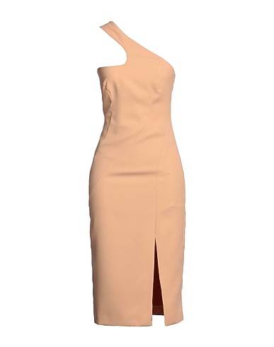 MONIQUE GARÇONNE Vestito midi Sabbia 100% Poliestere