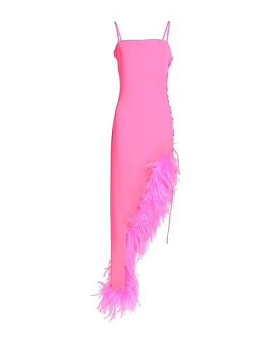 ALBERTO AUDENINO Long dress Fuchsia 94% Polyester, 6% Elastane