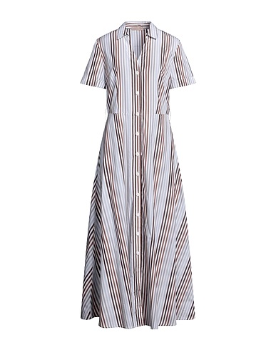 PUROTATTO Hemdkleid Weiß 100% Baumwolle
