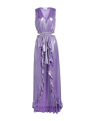 SOALLURE Long dress Mauve 100% Polyester