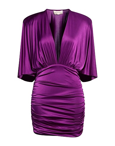 ALEXANDRE VAUTHIER Short dress Purple 90% Viscose, 10% Elastane