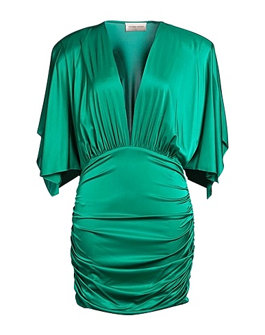 ALEXANDRE VAUTHIER Kurzes Kleid Smaragdgrün 90% Viskose, 10% Elastan