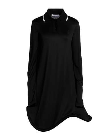 JW ANDERSON Office dress Black 100% Viscose, Cotton, Polyamide, Elastane