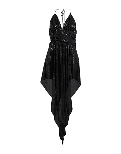 ALEXANDRE VAUTHIER Sequin dress Black 87% Polyamide, 8% Polyester, 5% Elastane