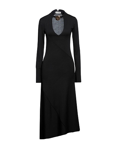 JIL SANDER Elegant dress Black 100% Virgin Wool