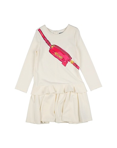 MOSCHINO KID Vestito Panna 68% Viscosa, 27% Poliammide, 5% Elastan