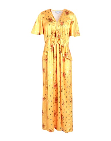 NEVER FULLY DRESSED Midi dress Sun Kissed Sadie Dress
 Marigold 97% Polyester, 3% Elastane