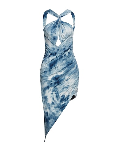 ALEXANDRE VAUTHIER Midi dress Slate blue 92% Viscose, 8% Elastane