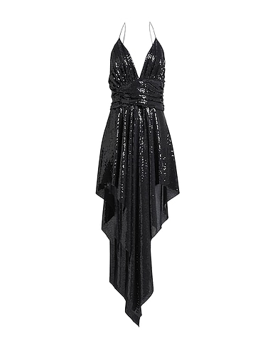 ALEXANDRE VAUTHIER Sequin dress Black 87% Polyamide, 8% Polyester, 5% Elastane