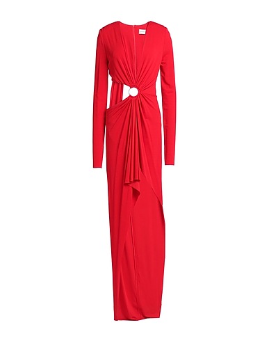 ALEXANDRE VAUTHIER Short dress Red 92% Viscose, 8% Elastane, Brass, Glass