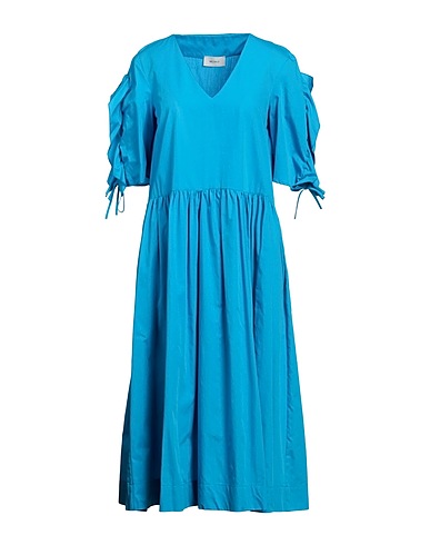 VICOLO Midi dress Azure 100% Cotton